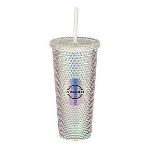 Crenshaw Textured Tumbler w/ Straw - 21oz