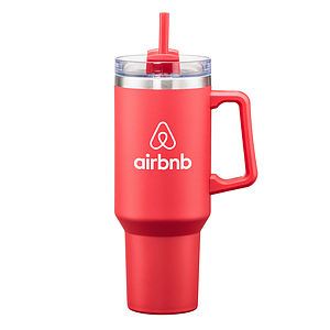 Makena Handle Travel Mug w/Straw - 40oz
