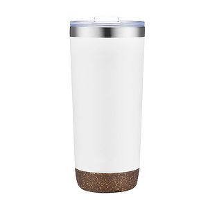 Kira Vacuum Tumbler w/Cork Bottom - 22oz