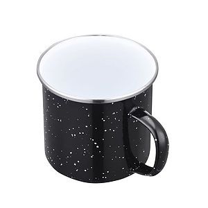Wren Enamel Mug w/SS Rim - 16oz
