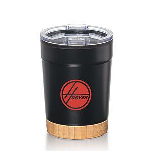 Eduardo Double Wall Tumbler w/Bamboo Base - 12oz 