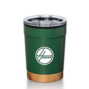 Eduardo Double Wall Tumbler w/Bamboo Base - 12oz 