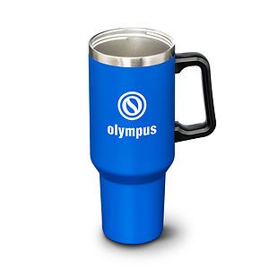 Compeer Handle Travel Mug w/Straw - 40oz