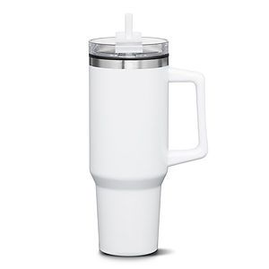 Benidorm Handle Travel Mug w/Straw - 40oz