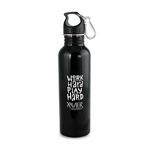Wide Mouth Flair Bottle with Carabiner - 25oz