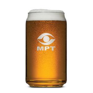 Beer Can Beer Glass - Imprinted