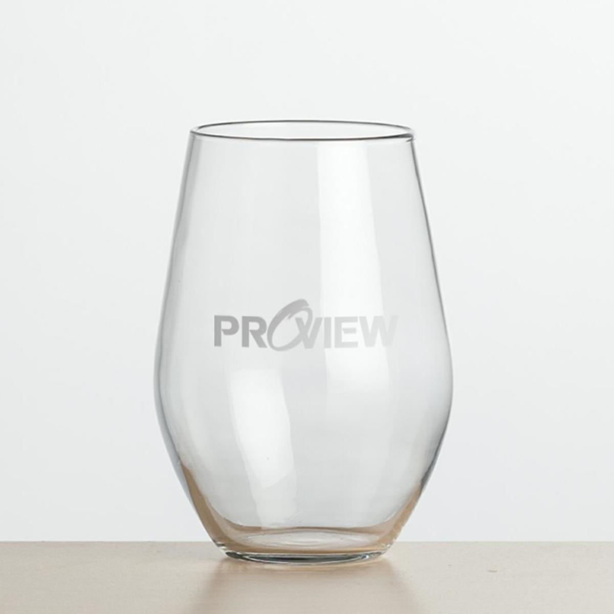 Vale Stemless Wine - Imprinted