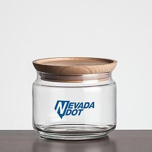 Finch Jar with Wooden Lid - Imprint