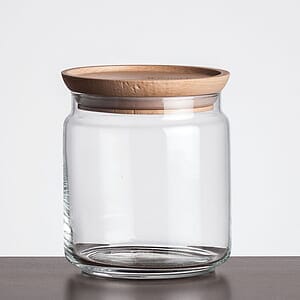 Finch Jar with Wooden Lid - Imprint