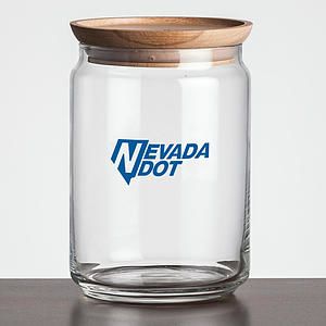 Finch Jar with Wooden Lid - Imprint