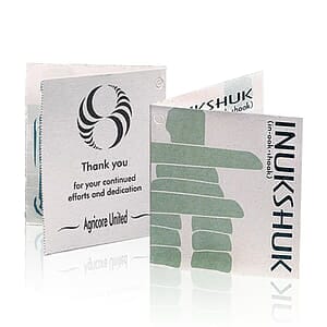 Inukshuk Card Holder 