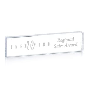 Lancaster Nameplate - Deep Etch