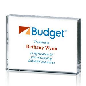 Verona VividPrint™ Paperweight - Starfire