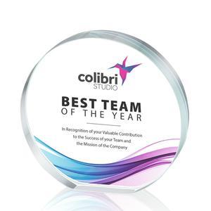 Gainsborough Circle VividPrint™ Award - Clear