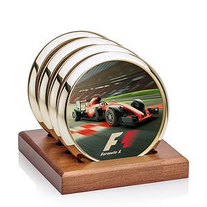 Danville VividPrint™ Coaster on Porterfield Base - Set of 4 