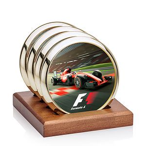 Danville VividPrint™ Coaster on Porterfield Base - Set of 4 