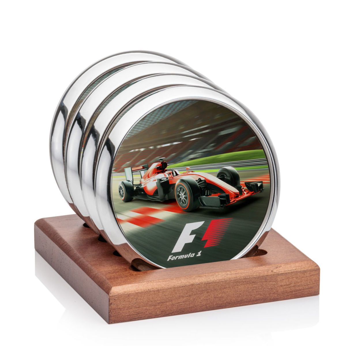 Danville VividPrint™ Coaster on Porterfield Base - Set of 4 