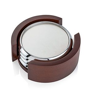 Danville VividPrint™ Coaster on Colfax Base - Set of 4 