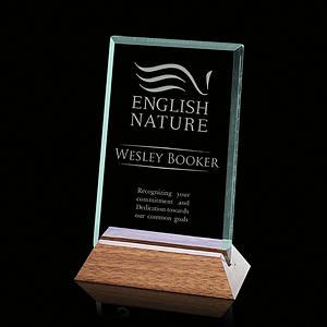 Esten Award - Jade/Walnut