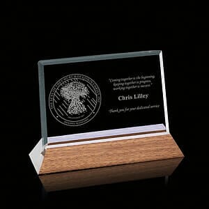Esten Award - Starfire/Walnut