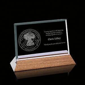Esten Award - Starfire/Walnut