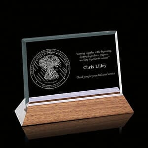 Esten Award - Starfire/Walnut