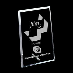 Windsor Rectangle Vertical Award - Chrome
