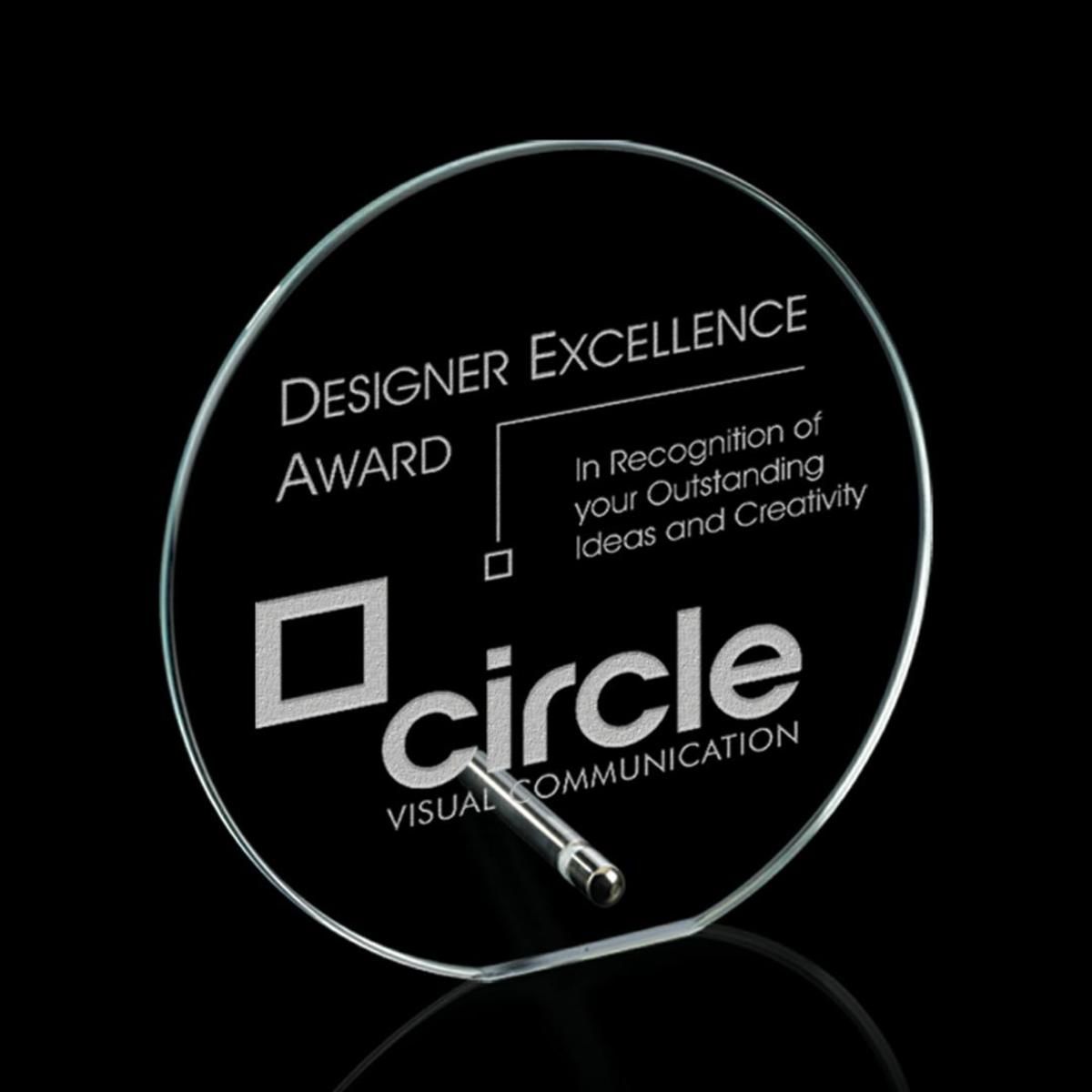 Windsor Circle Award - Chrome