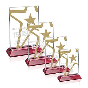 Renfrew Vertical Award - Starfire/Rosewood