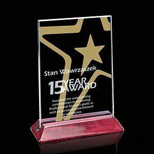 Renfrew Vertical Award - Starfire/Rosewood