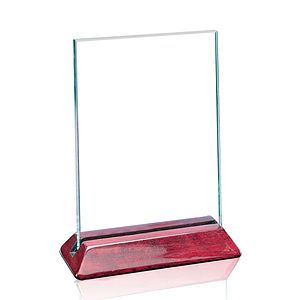 Renfrew Vertical Award - Jade/Rosewood