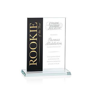 Composite Vertical Award - Black