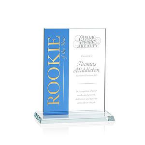 Composite Vertical Award - Blue