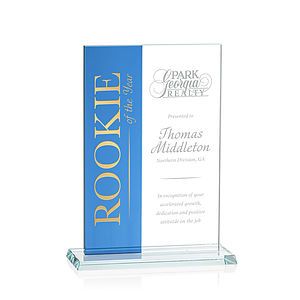 Composite Vertical Award - Blue