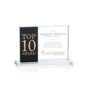 Composite Horizontal Award - Black