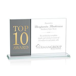 Composite Horizontal Award - Grey