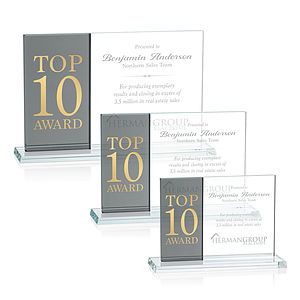 Composite Horizontal Award - Grey