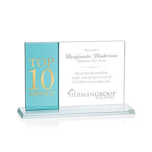 Composite Horizontal Award - Teal