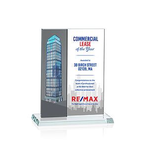 Composite Vertical VividPrint™ Award - Grey