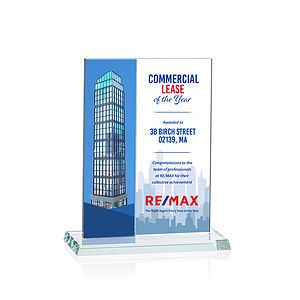 Composite Vertical VividPrint™ Award - Blue