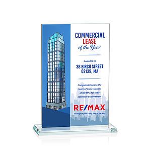 Composite Vertical VividPrint™ Award - Blue