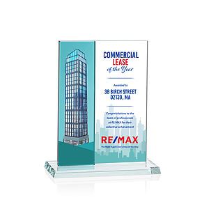 Composite Vertical VividPrint™ Award - Teal