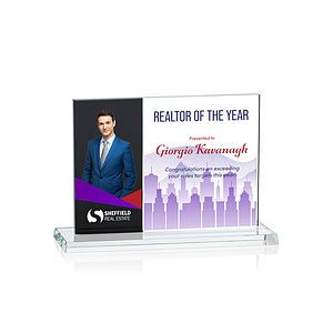 Composite Horizontal VividPrint™ Award - Black