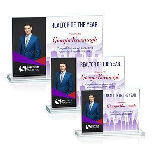 Composite Horizontal VividPrint™ Award - Black
