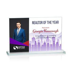 Composite Horizontal VividPrint™ Award - Black