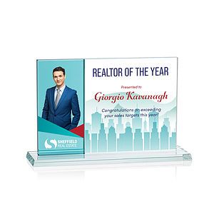 Composite Horizontal VividPrint™ Award - Teal