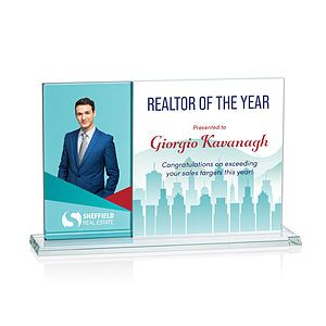 Composite Horizontal VividPrint™ Award - Teal