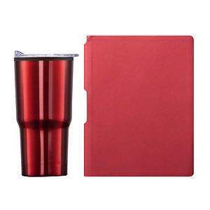 Eccolo® Groove Journal/Bexley Tumbler Gift Set