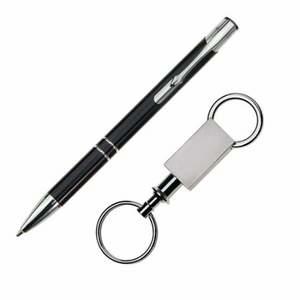 Clicker Pen/Keyring Gift Set