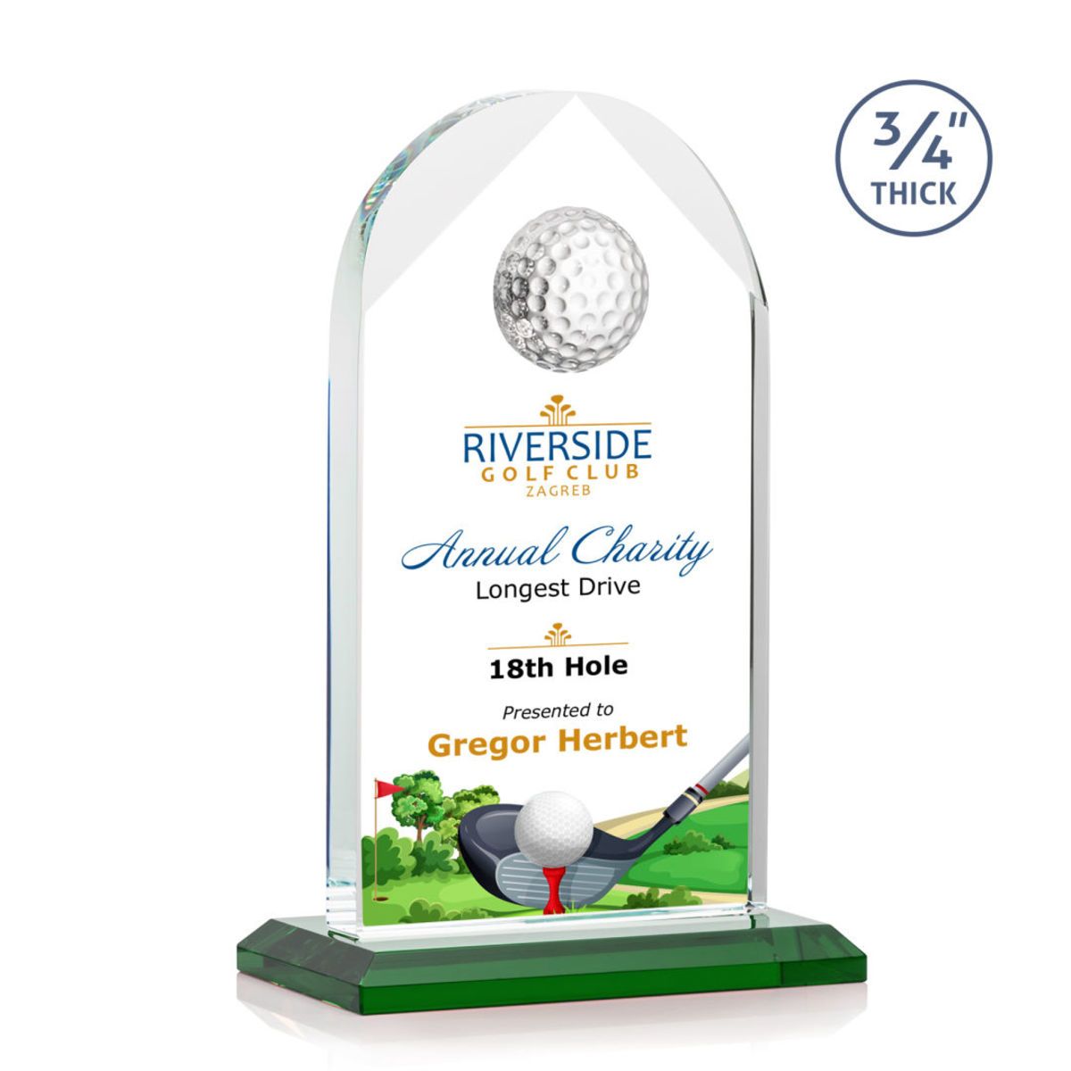 Blake Golf VividPrint™ Award - Green